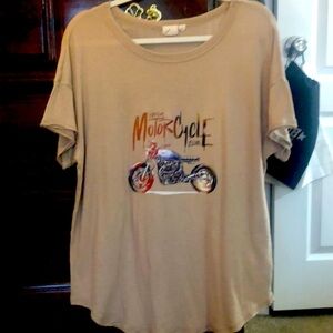 “CUSTOM MOTORCYCLE CLUB” VINTAGE TEE
